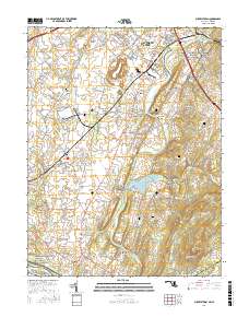 Buckeystown 2016 topographic map thumbnail