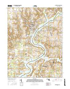 Chestertown 2017 topographic map thumbnail