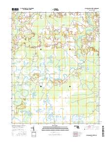 Chicamacomico River 2016 topographic map thumbnail