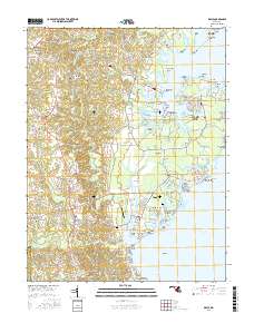 Deale 2016 topographic map thumbnail