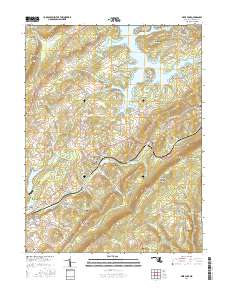 Deer Park 2016 topographic map thumbnail