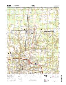Delmar 2016 topographic map thumbnail