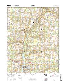 Denton 2017 topographic map thumbnail