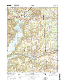 Elkton 2016 topographic map thumbnail