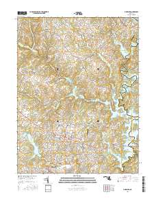 Finksburg 2016 topographic map thumbnail
