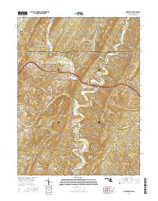 Flintstone 2016 topographic map thumbnail