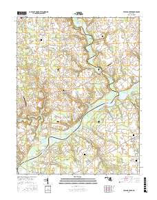 Fowling Creek 2017 topographic map thumbnail