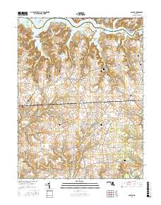 Galena 2017 topographic map thumbnail