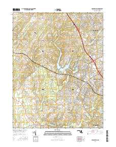 Germantown 2016 topographic map thumbnail