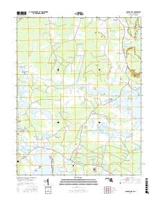 Golden Hill 2016 topographic map thumbnail