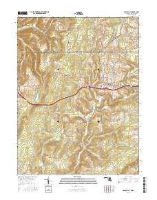 Grantsville 2016 topographic map thumbnail