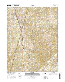Hampstead 2016 topographic map thumbnail