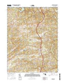 Hereford 2016 topographic map thumbnail