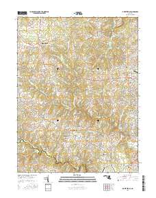 Jarrettsville 2016 topographic map thumbnail
