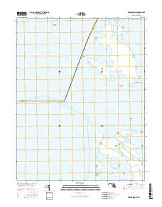 Kedges Straits 2016 topographic map thumbnail