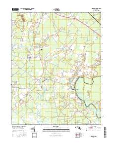 Kingston 2016 topographic map thumbnail