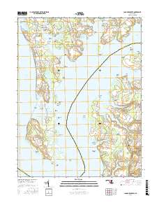Langford Creek 2016 topographic map thumbnail