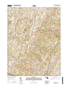 Libertytown 2016 topographic map thumbnail