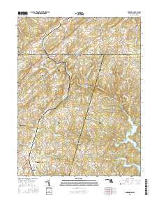 Lineboro 2016 topographic map thumbnail