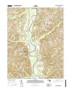 Lower Marlboro 2016 topographic map thumbnail
