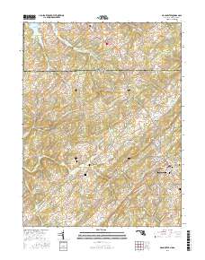Manchester 2016 topographic map thumbnail