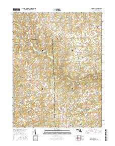 Norrisville 2016 topographic map thumbnail