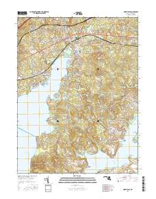 North East 2016 topographic map thumbnail