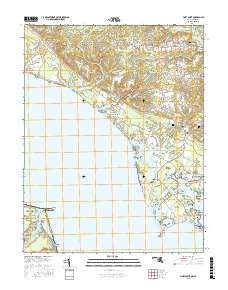 Piney Point 2016 topographic map thumbnail