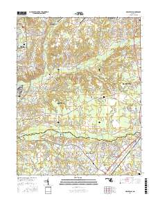 Piscataway 2016 topographic map thumbnail