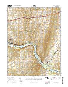 Point of Rocks 2016 topographic map thumbnail