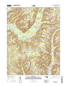 Port Tobacco 2016 topographic map thumbnail