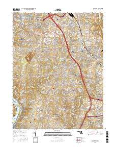 Rockville 2016 topographic map thumbnail