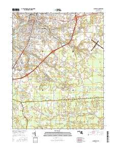 Salisbury 2016 topographic map thumbnail