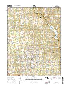 Sandy Spring 2016 topographic map thumbnail