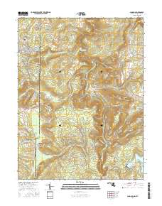 Sang Run 2016 topographic map thumbnail
