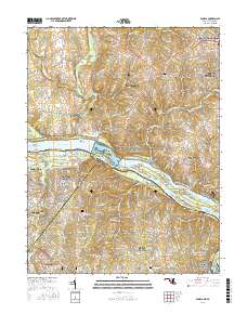 Seneca 2016 topographic map thumbnail