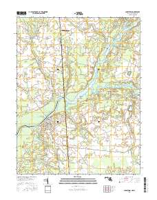 Sharptown 2016 topographic map thumbnail
