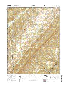 Table Rock 2016 topographic map thumbnail