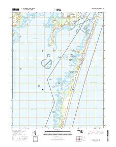 Tingles Island 2016 topographic map thumbnail