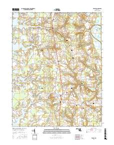 Trappe 2016 topographic map thumbnail