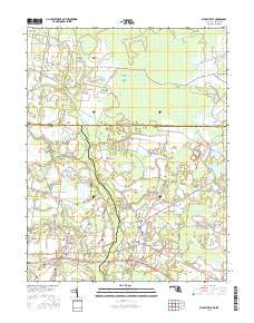 Whaleyville 2016 topographic map thumbnail