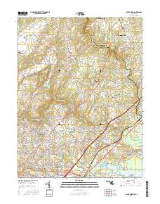 White Marsh 2016 topographic map thumbnail