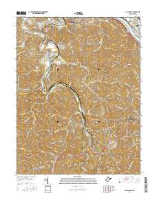 Alum Creek 2016 topographic map thumbnail
