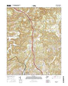 Athens 2016 topographic map thumbnail