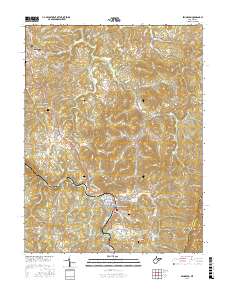 Belington 2016 topographic map thumbnail