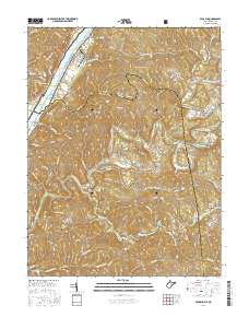 Bens Run 2016 topographic map thumbnail