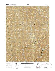 Bentree 2016 topographic map thumbnail