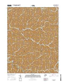 Big Run 2016 topographic map thumbnail