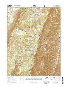Blackbird Knob 2016 topographic map thumbnail