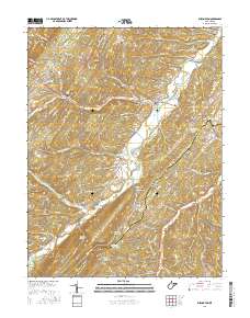 Burlington 2016 topographic map thumbnail